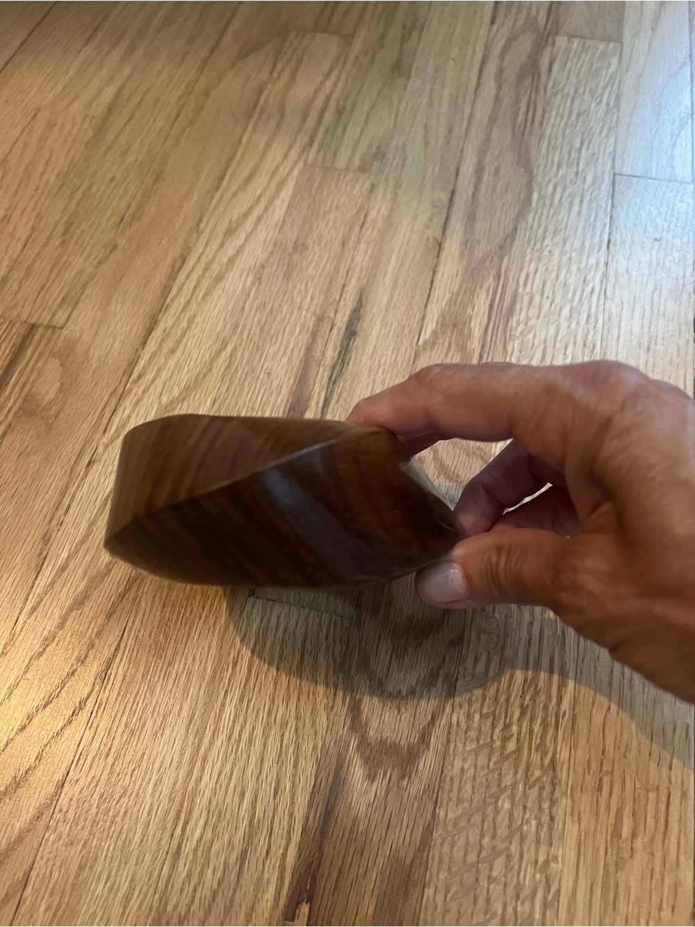 Wooden Bangle Bracelet - Brown
